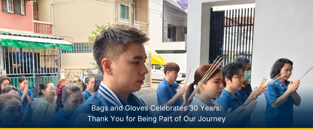 Bags and Gloves celebrates 30 years with its team at Bangkok headquarters
